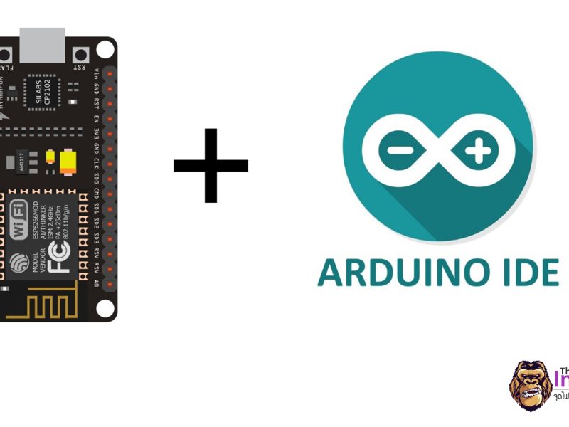 สอนการใช้งาน NodeMCU ESP8266 กับโปรแกรม Arduino IDE