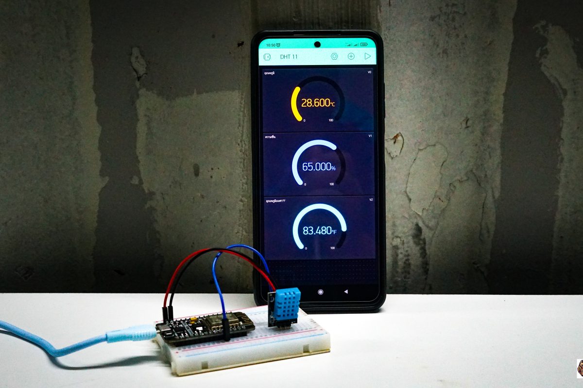Esp8266 & DHT11 To Blynk