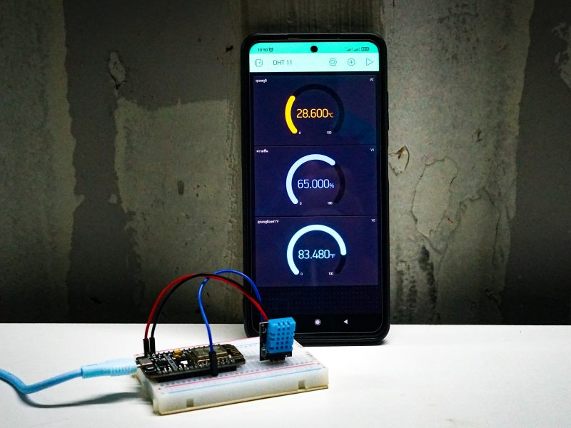 Esp8266 & DHT11 To Blynk