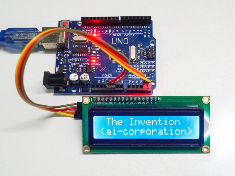 สอนการใช้งาน LCD 16×2 พร้อม I2C Interface กับบอร์ด Arduino UNO