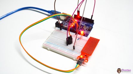 สอนการใช้งาน Arduino UNO กับเซ็นเซอร์ Water Level ควบคุมการเปิด-ปิดไฟ LED และส่งเสียงเตือนผ่าน ฺ