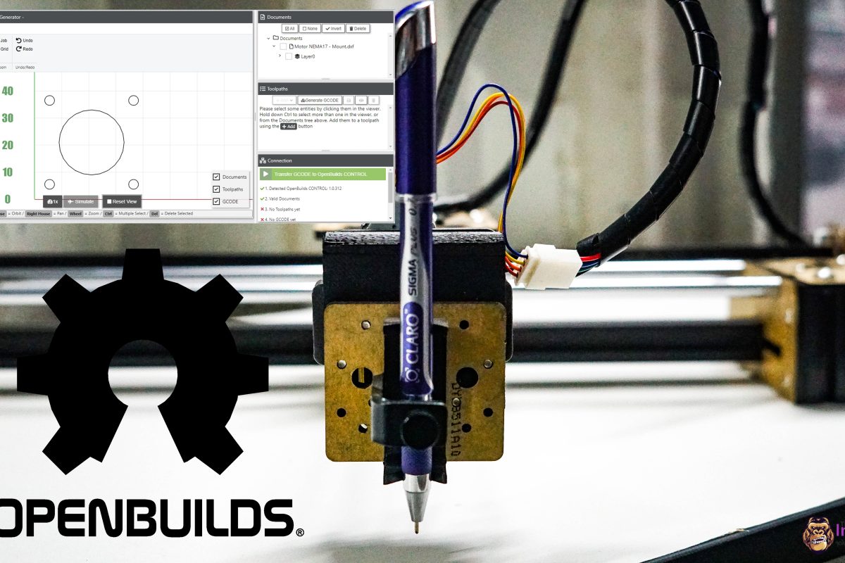 รีวิวหุ่นยนต์วาดรูป Robot Drawing ตอนที่ 2 : การใช้งาน Openbuilds Control