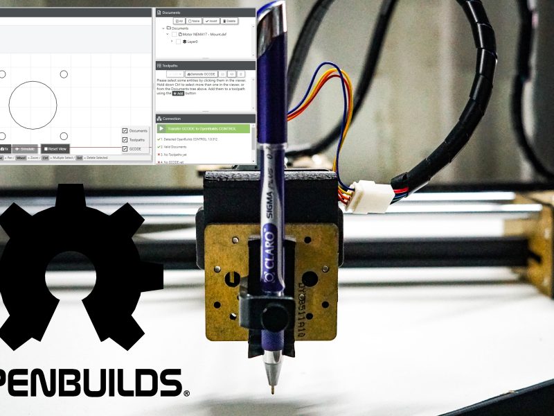 รีวิวหุ่นยนต์วาดรูป Robot Drawing ตอนที่ 2 : การใช้งาน Openbuilds Control