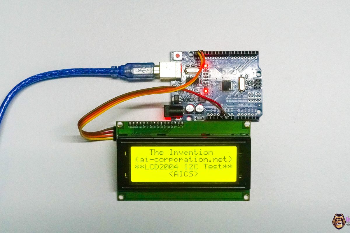 สอนใช้ Arduino : ต่อจอแอลซีดี 20×4 ผ่านพอร์ต I2C กับบอร์ด ARDUINO UNO
