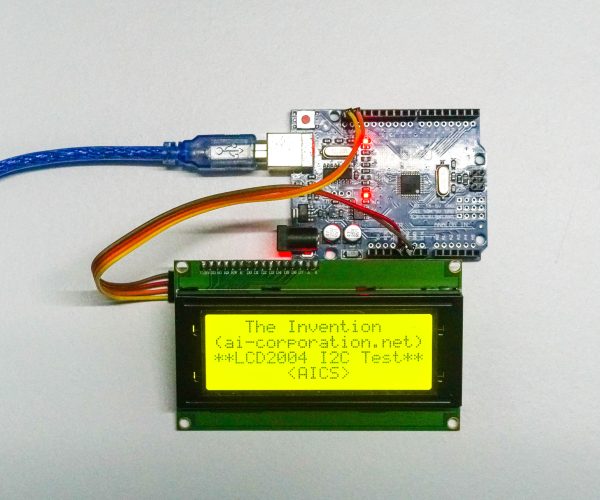 สอนใช้ Arduino : ต่อจอแอลซีดี 20×4 ผ่านพอร์ต I2C กับบอร์ด ARDUINO UNO