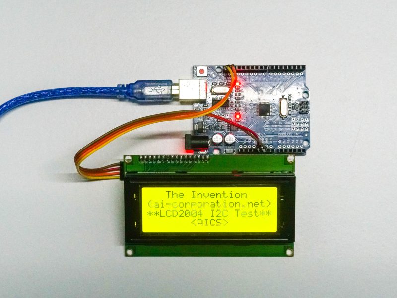 สอนใช้ Arduino : ต่อจอแอลซีดี 20×4 ผ่านพอร์ต I2C กับบอร์ด ARDUINO UNO