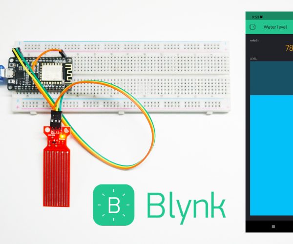 สอนใช้งาน Sensor Water Level ให้แสดงค่าระดับน้ำในแอพ Blynk