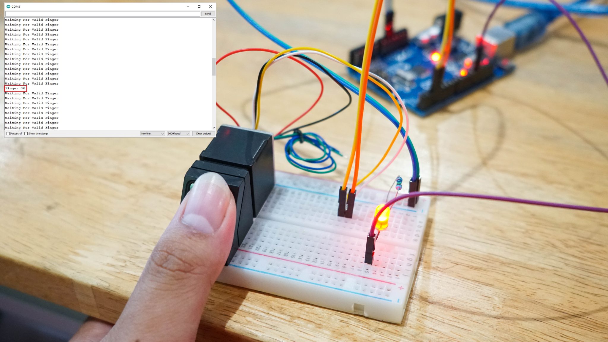 สอนใช้งาน Fingerprint Sensor รุ่น R307 กับ Arduino UNO - The Invention ...