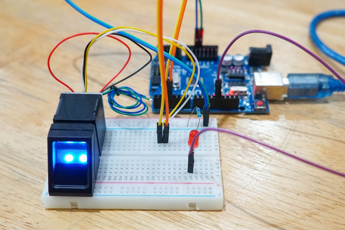 สอนใช้งาน Fingerprint Sensor รุ่น R307 กับ Arduino UNO