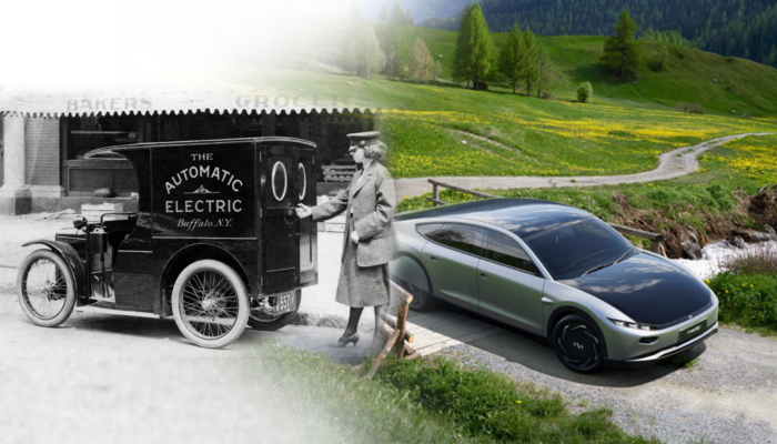 ย้อนอดีตจากยุคต้นกำเนิดรถยนต์ไฟฟ้า เมื่อกว่า 140 ปี สู่ รถพลังงานแสงอาทิตย์เพื่อการเดินทางระยะไกลรุ่นแรกของโลก “LIGHTYEAR O”