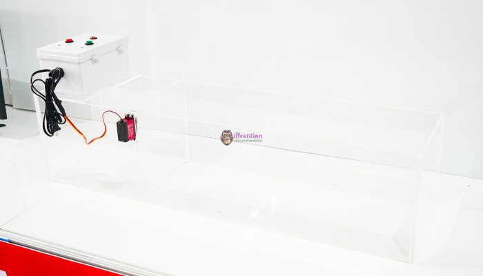 มินิโปรเจค ตู้สาธิตคลื่นแสดงผลของคลื่นน้ำเวลากระทบชายฝั่ง