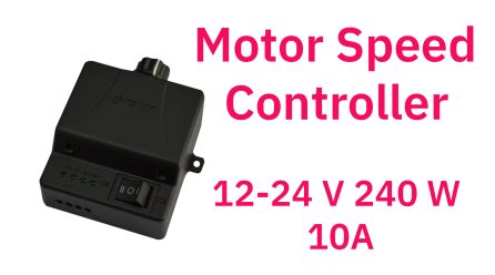 รีวว Motor Speed Controller 12-24 V 240 W 10A