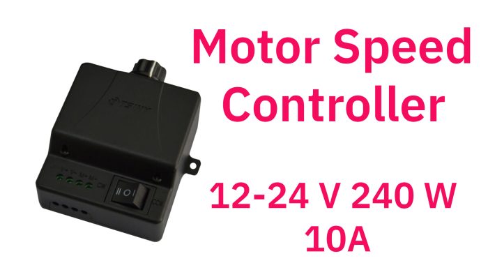 รีวว Motor Speed Controller 12-24 V 240 W 10A