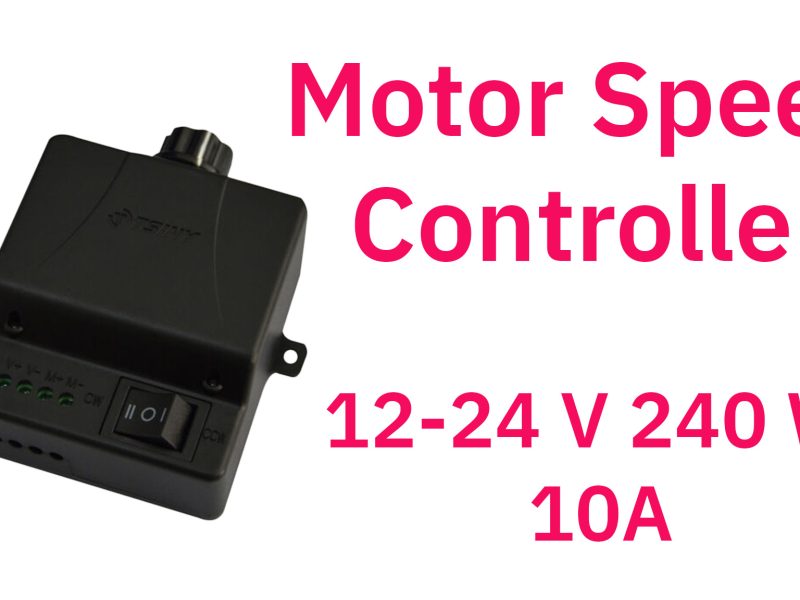 รีวว Motor Speed Controller 12-24 V 240 W 10A